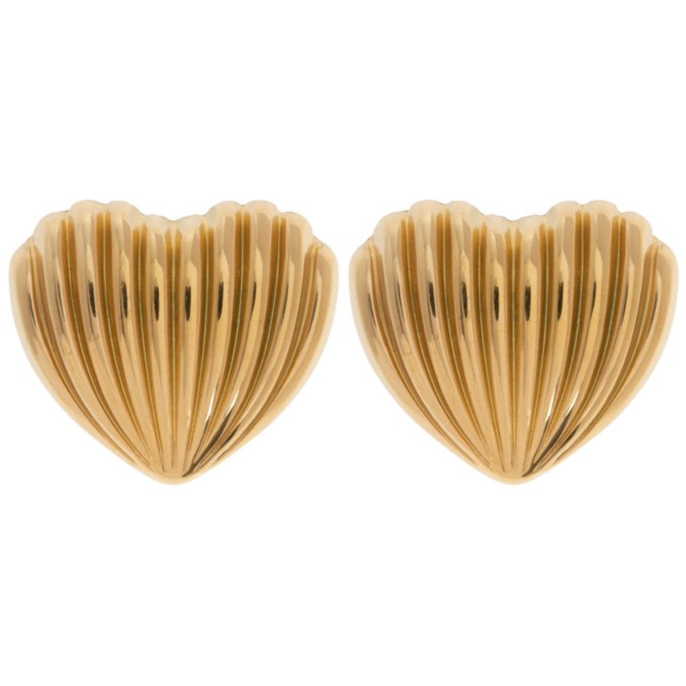 Ane Shell Heart Earrings