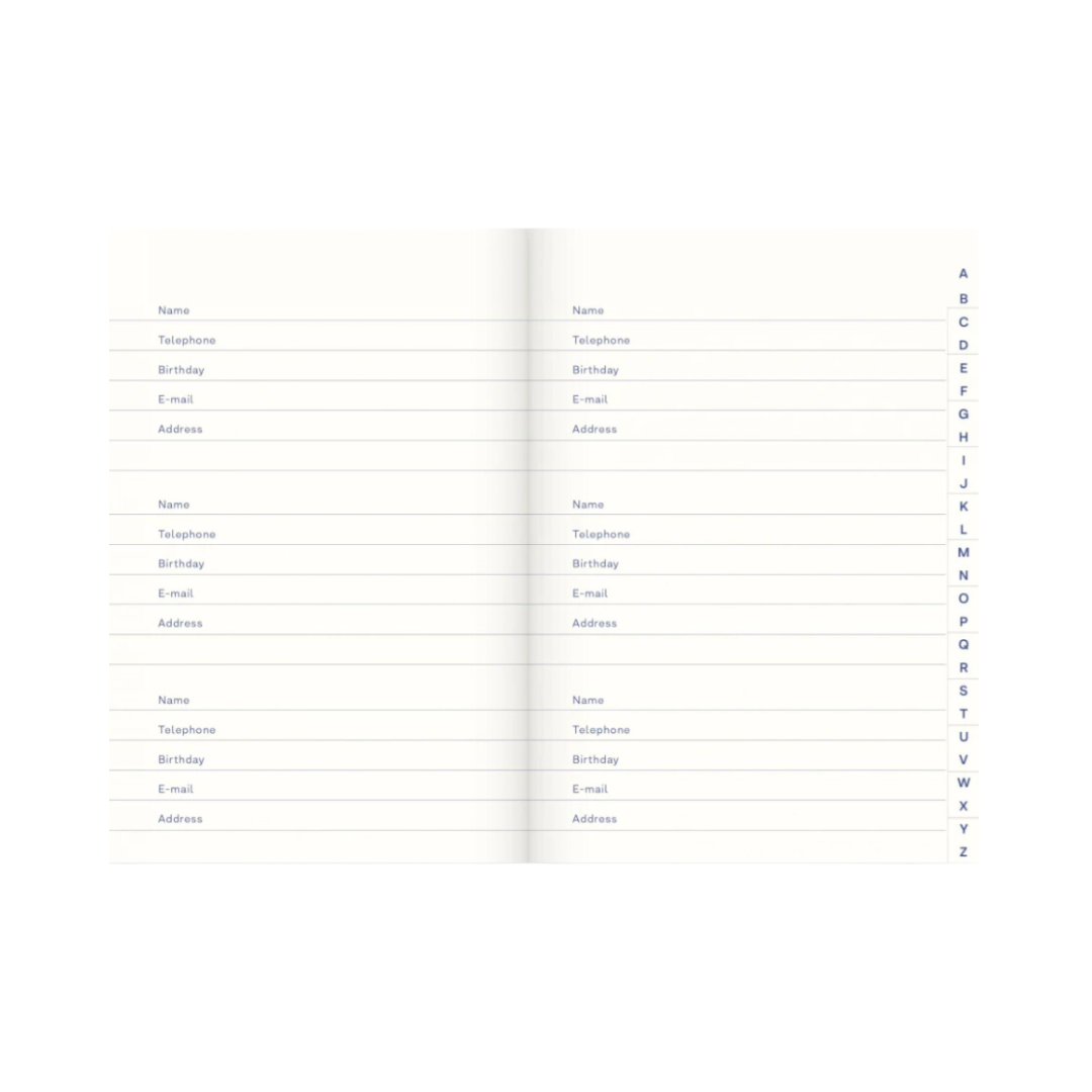 A-Journal Address Book Kreeft