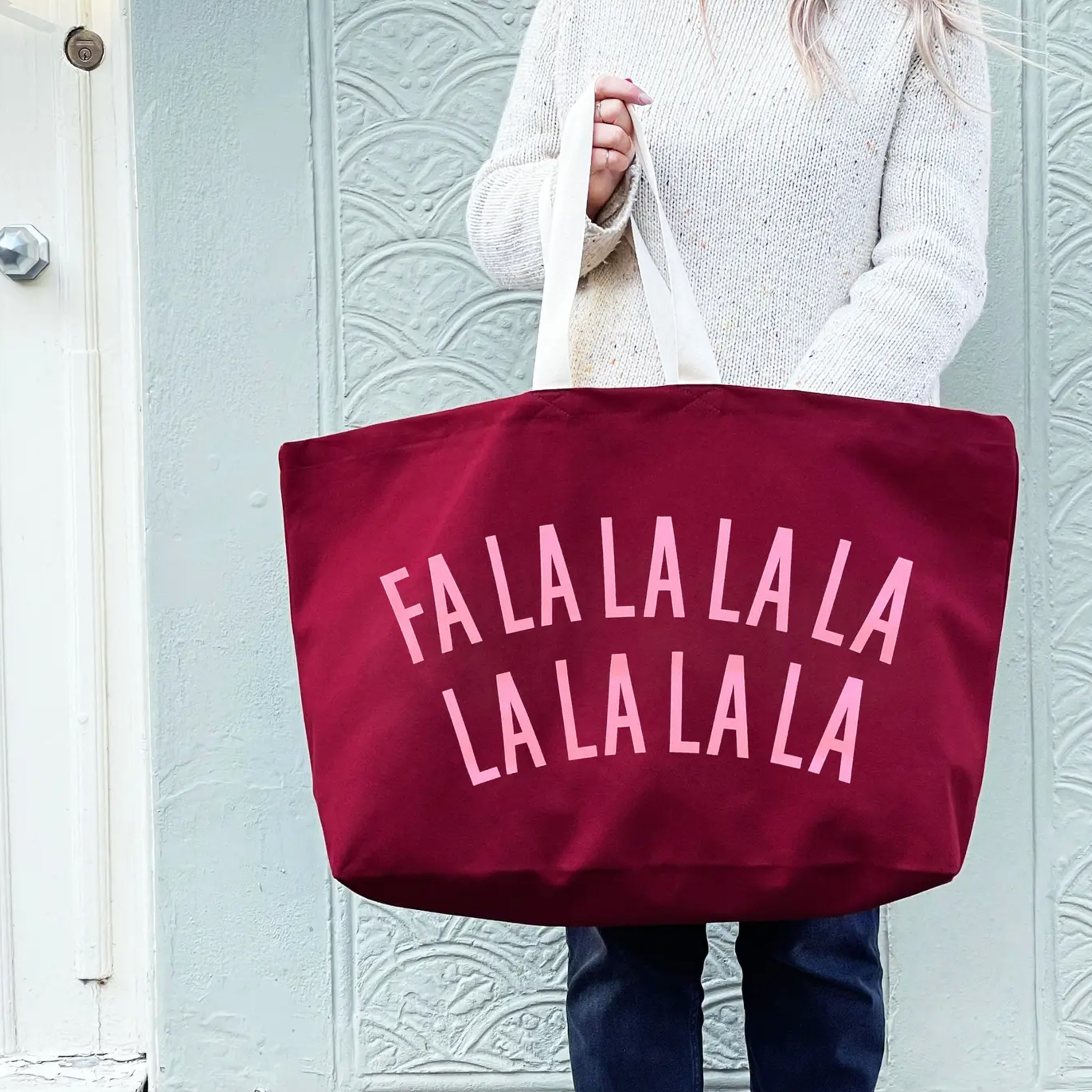 Falalalala Totebag