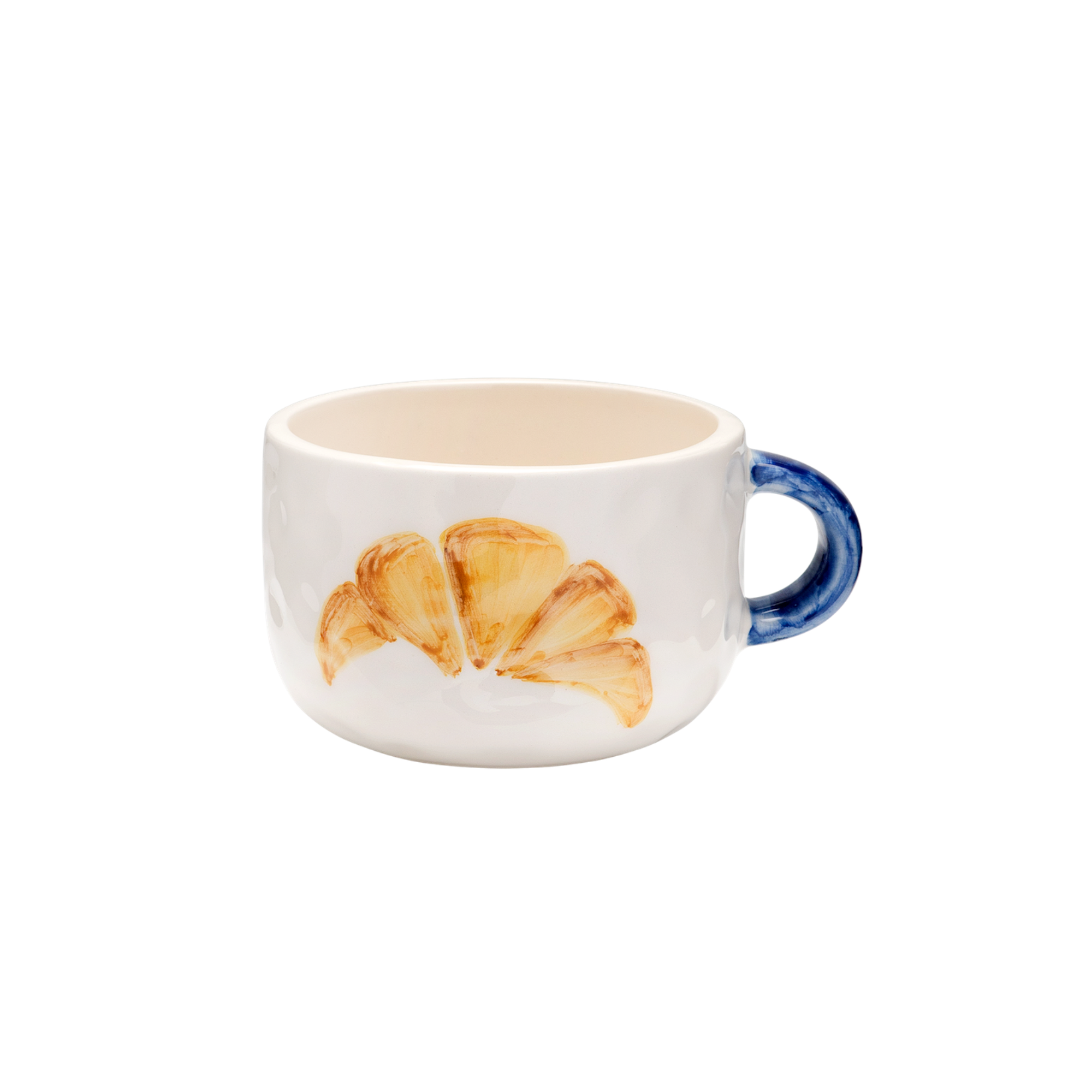 Croissant Cappuccino Mug