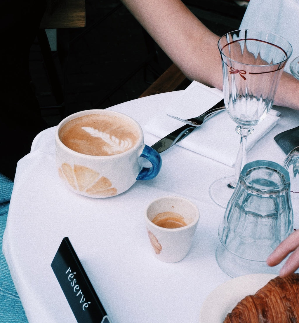 Croissant Espresso Cup