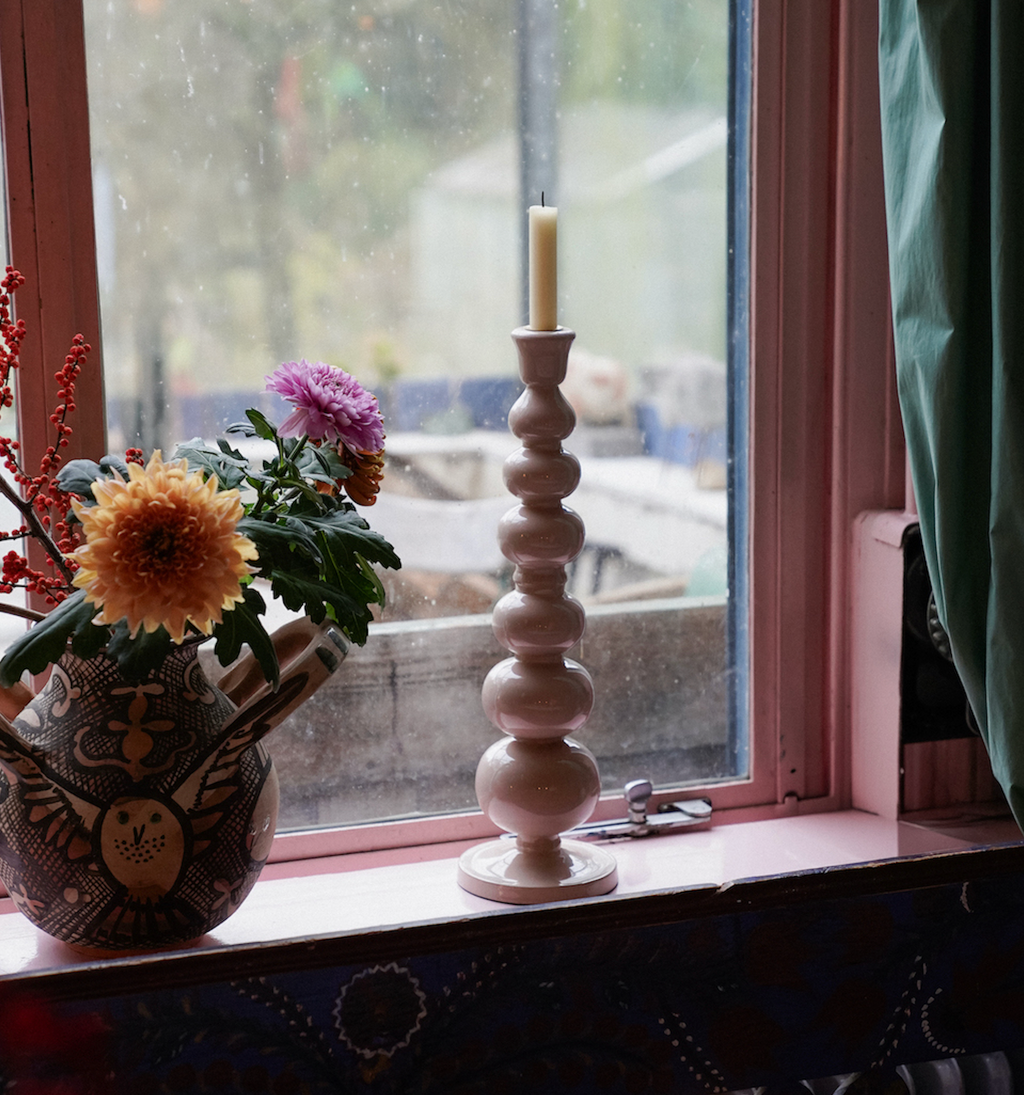 Ice Balloon Kandelaar White