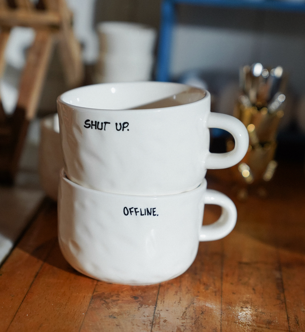 Offline Cappuccino Mug