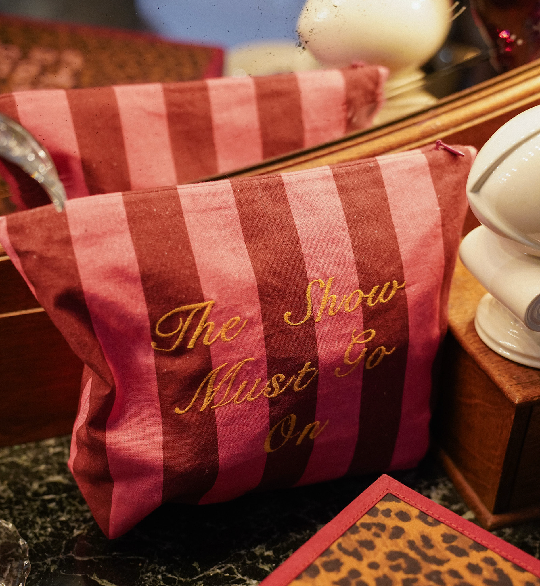 The Show Must Go On Make-Up Bag