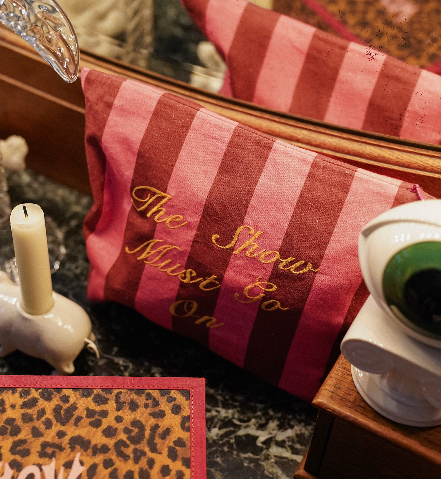 The Show Must Go On Make-Up Bag