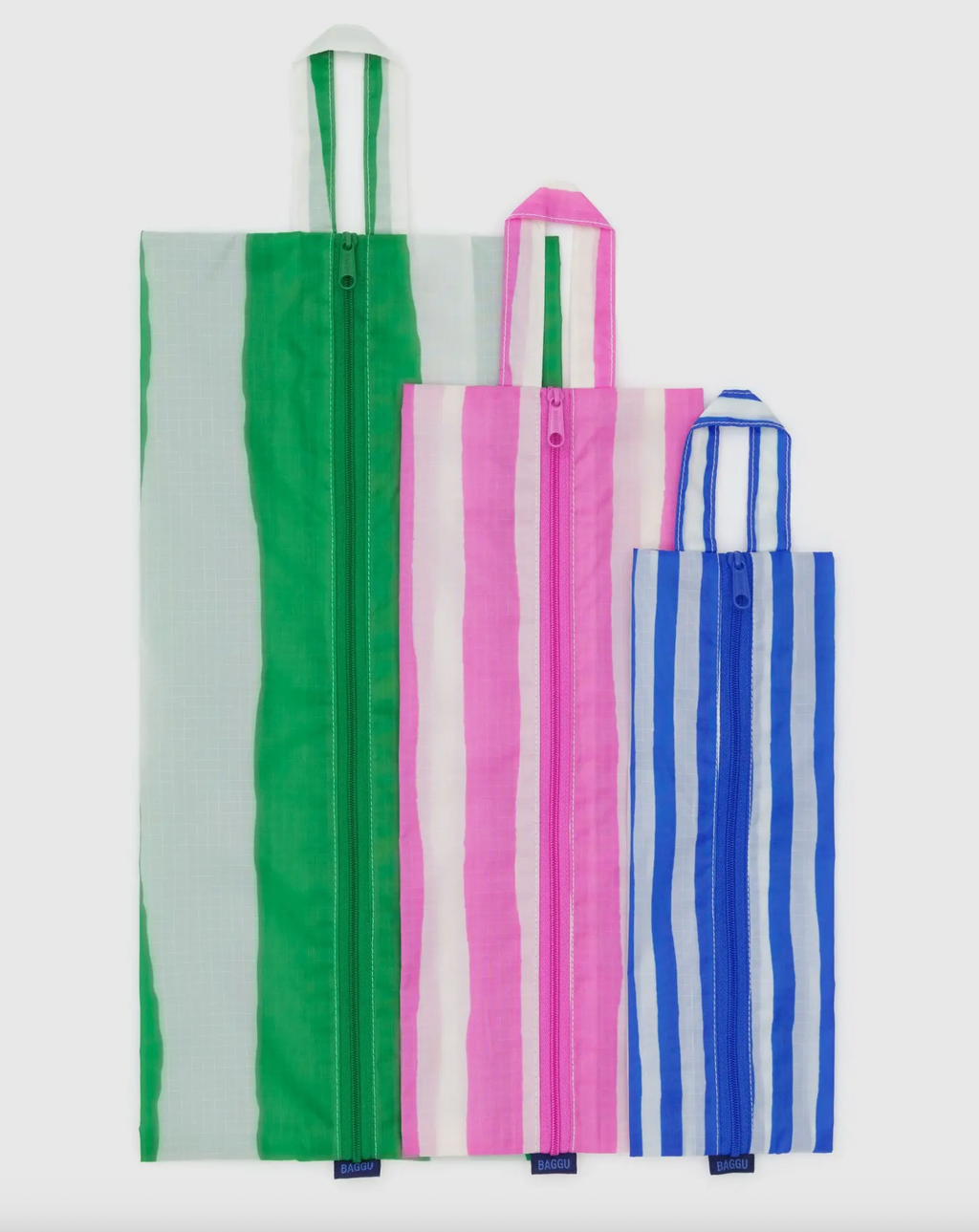 3D Zip Set Painted Stripe