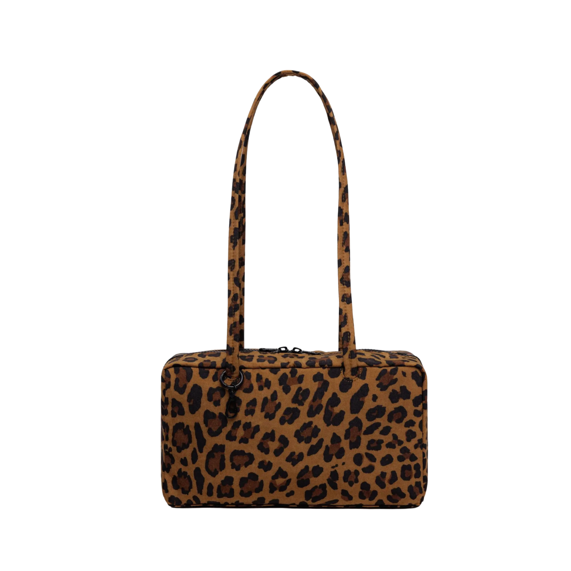 Nylon Bowler Bag Leopard