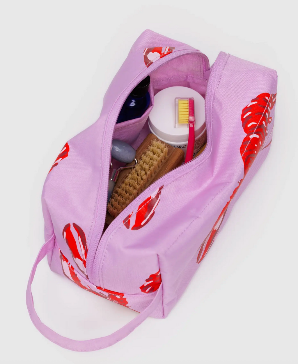 Dopp Kit Pink Lobster
