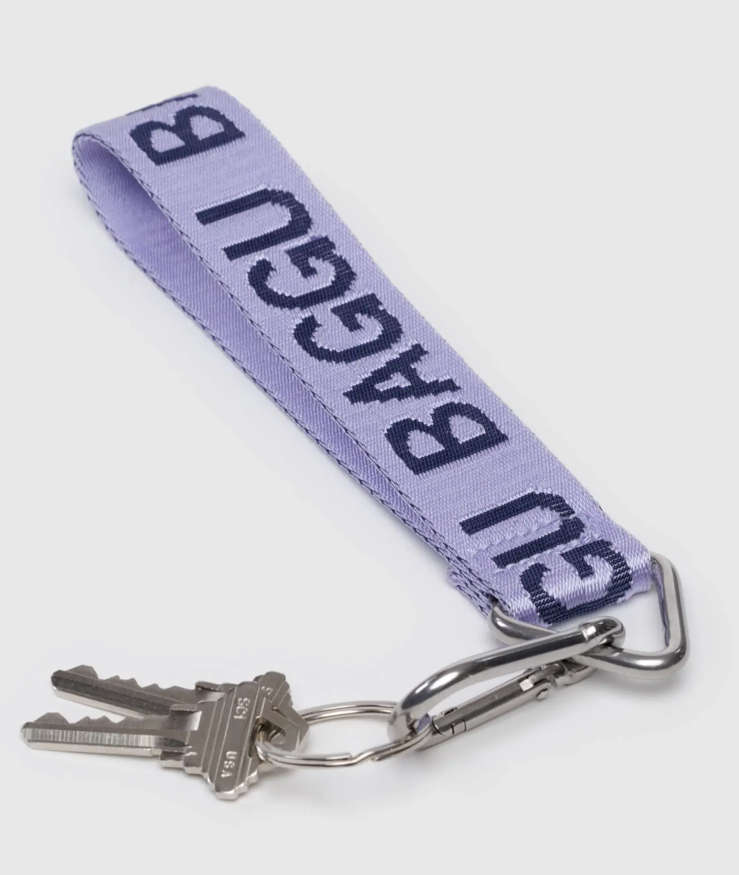 Baggu Logo Sleutelhanger Lila
