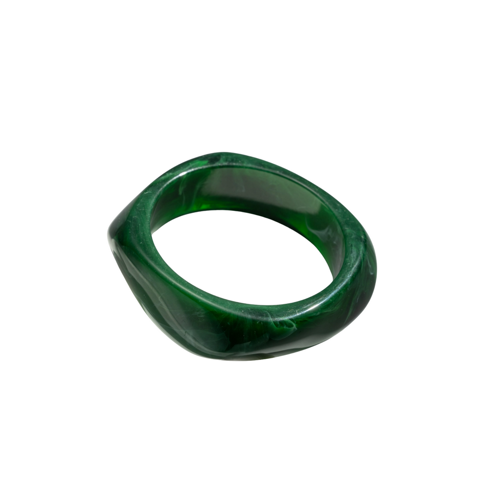 Bangle Green Marmer