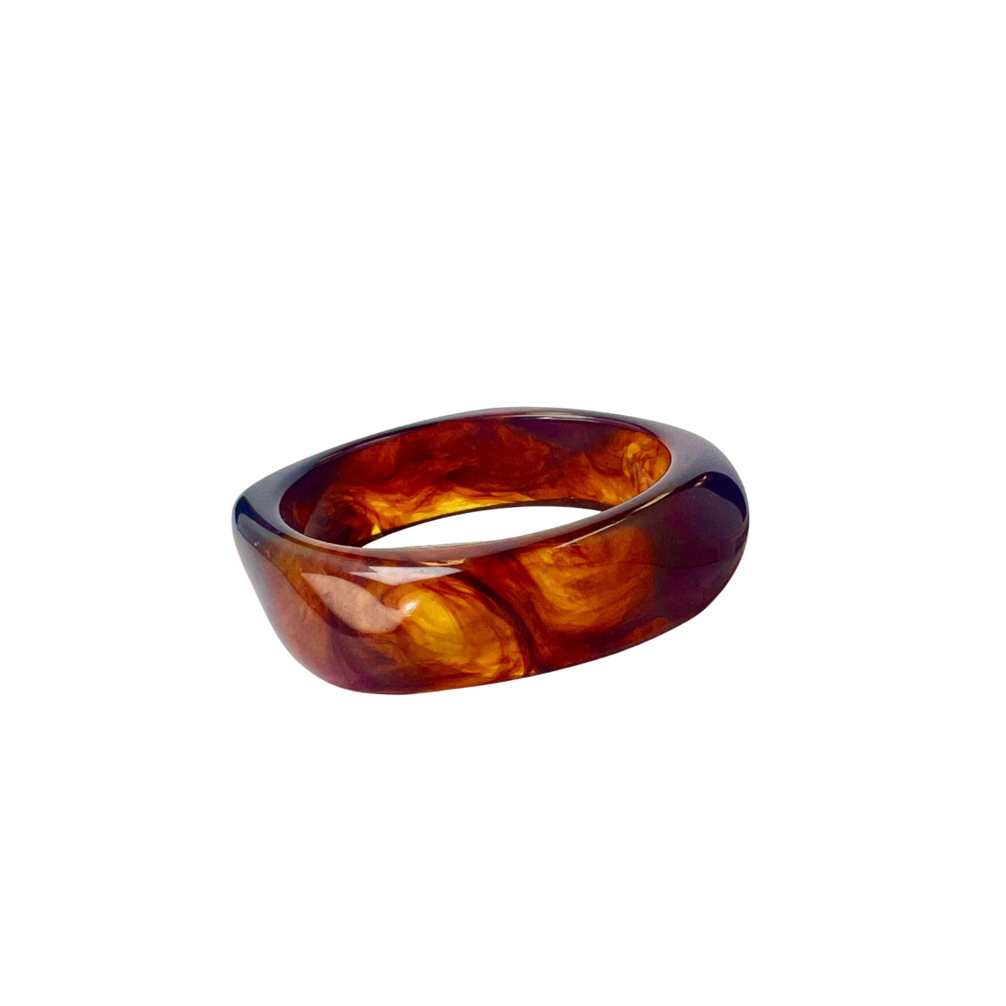 Bangle Amber Marble