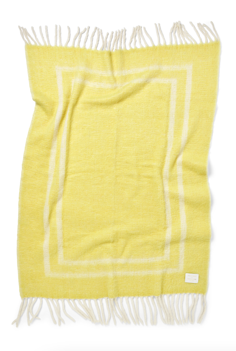 Weekend Plaid Neon Yellow