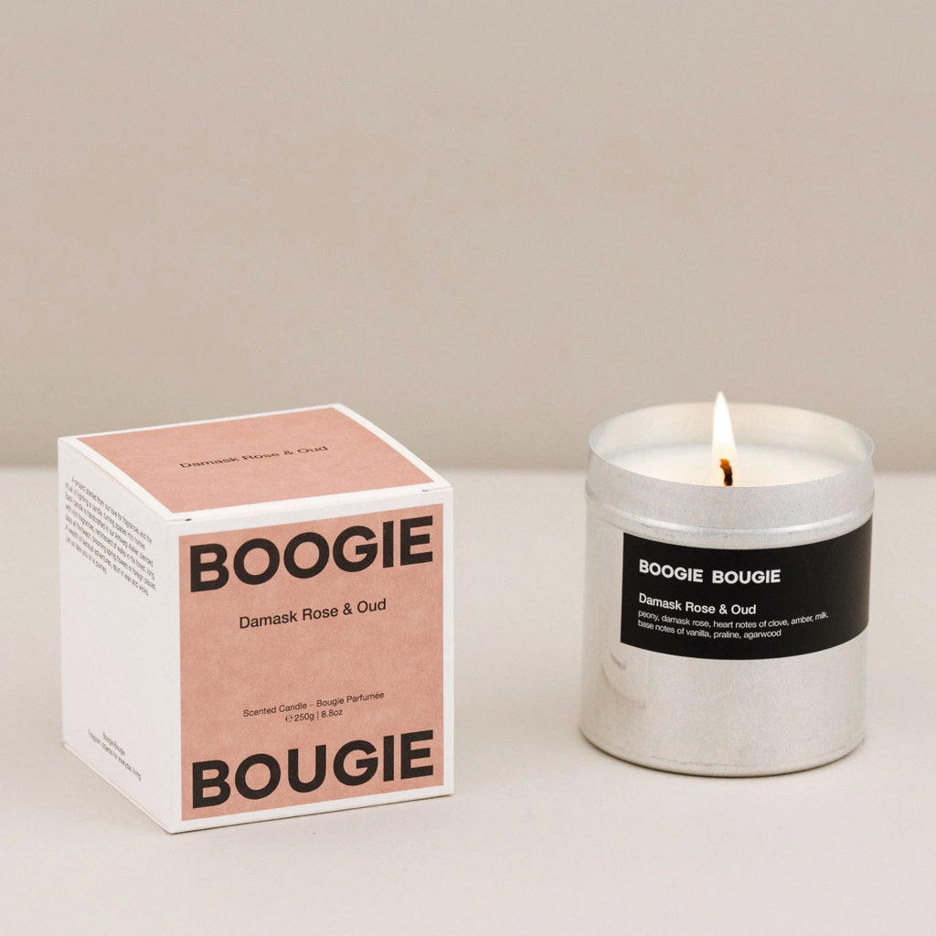 Geurkaars Damask Rose & Oud