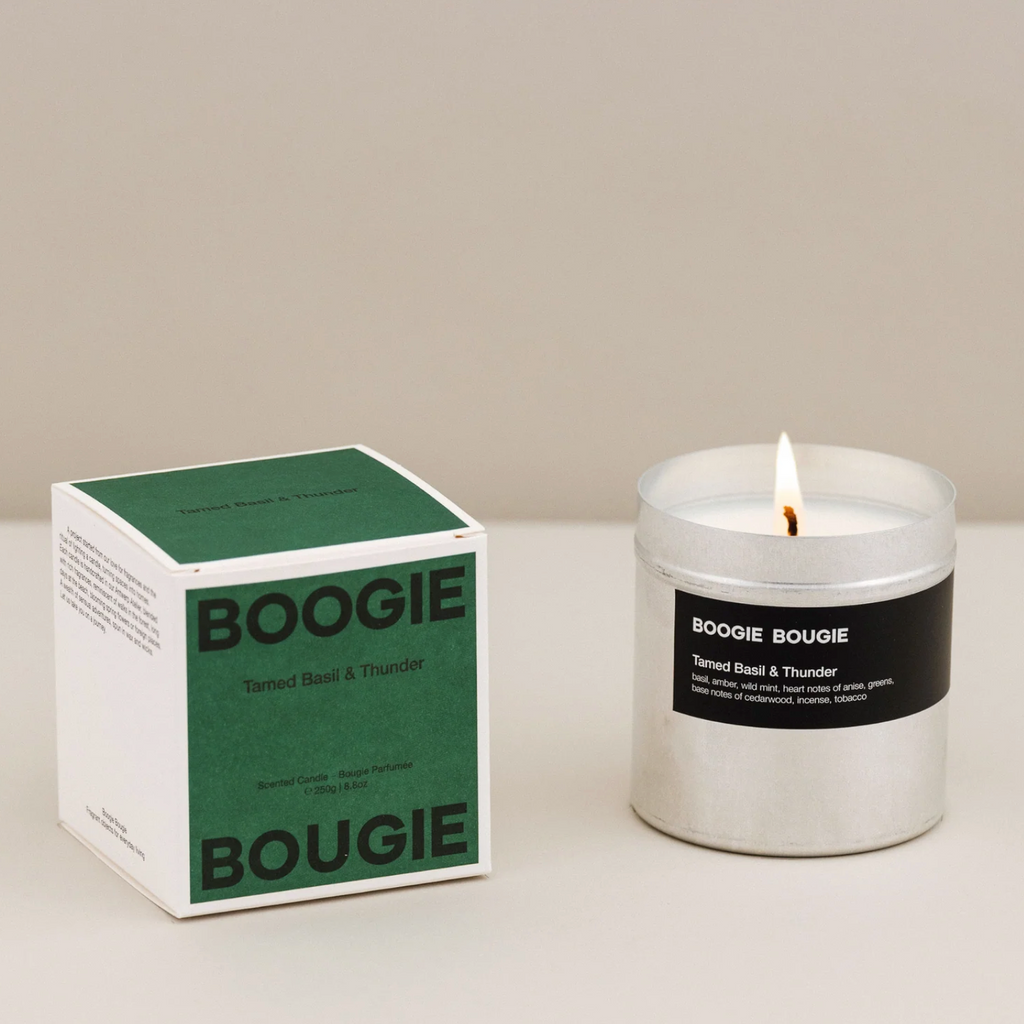 Geurkaars Tamed Basil & Thunder