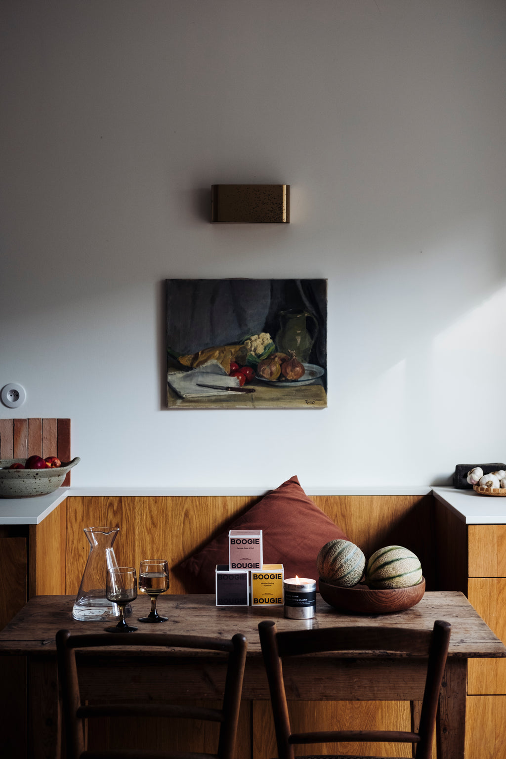 Geurkaars Damask Rose & Oud