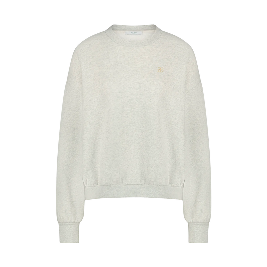Bibi Logo Sweater Light Grey