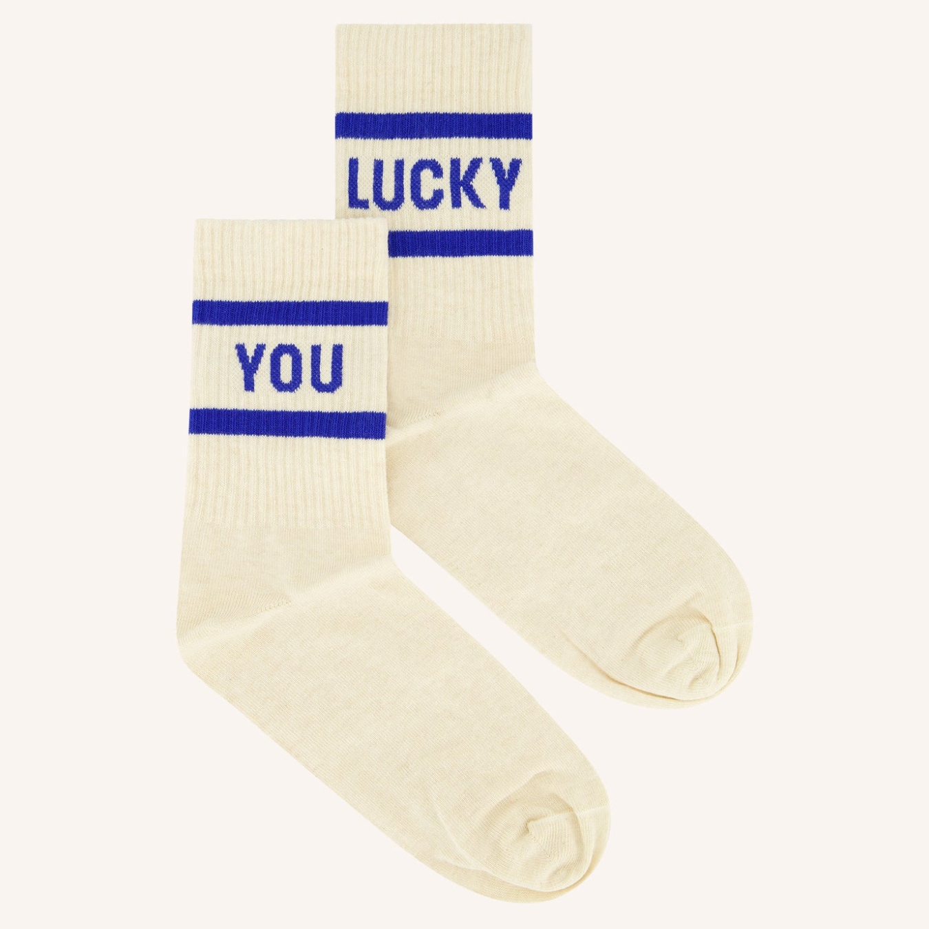 Lucky You Socks Blue One Size