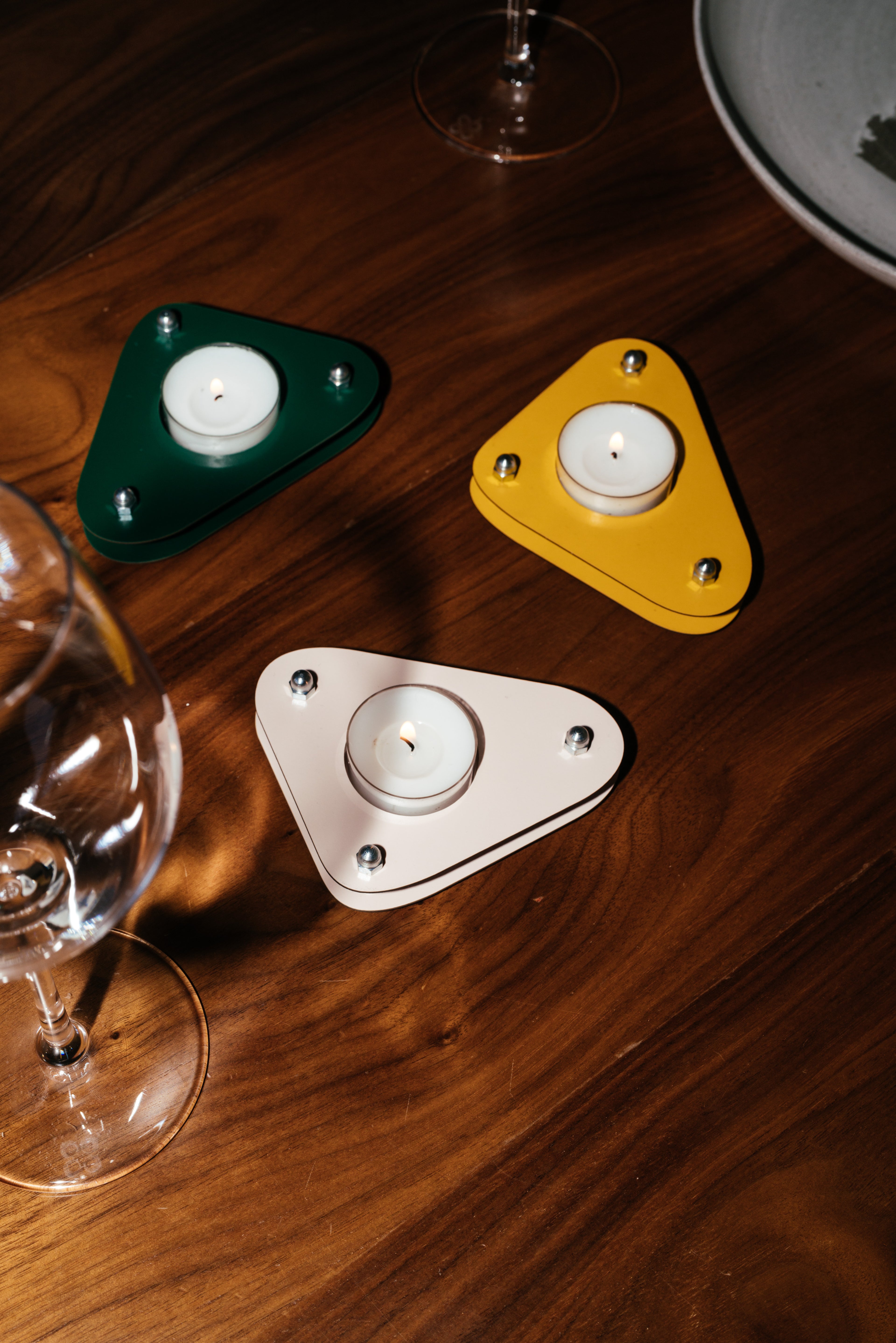 Theelichthouder Caro Pink