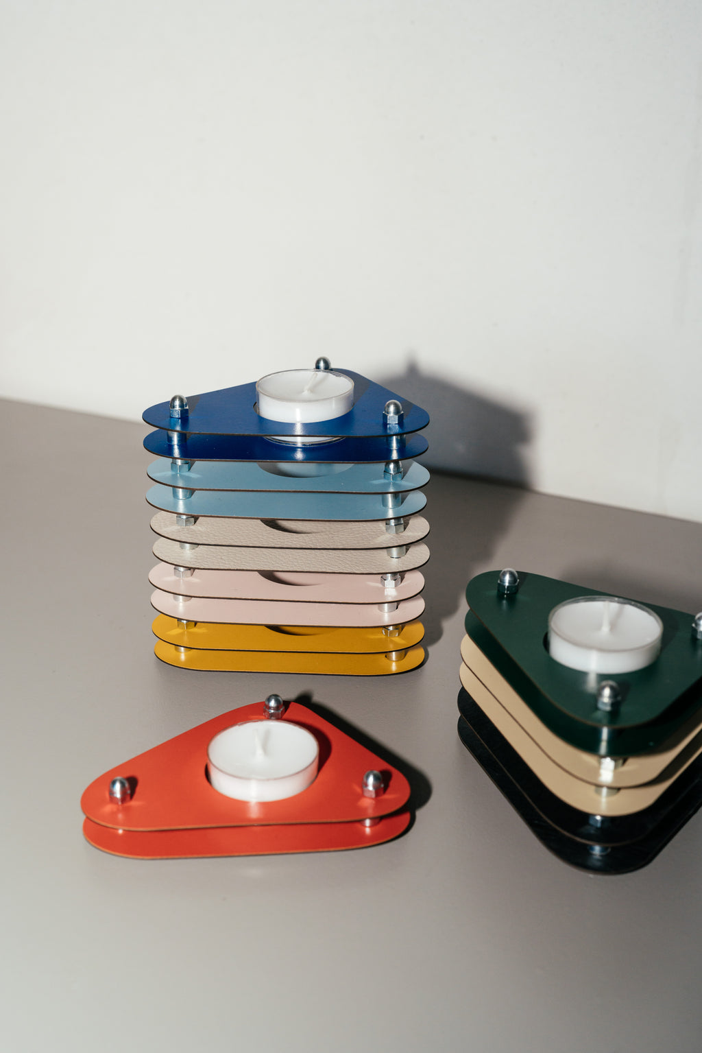 Theelichthouder Caro Pink