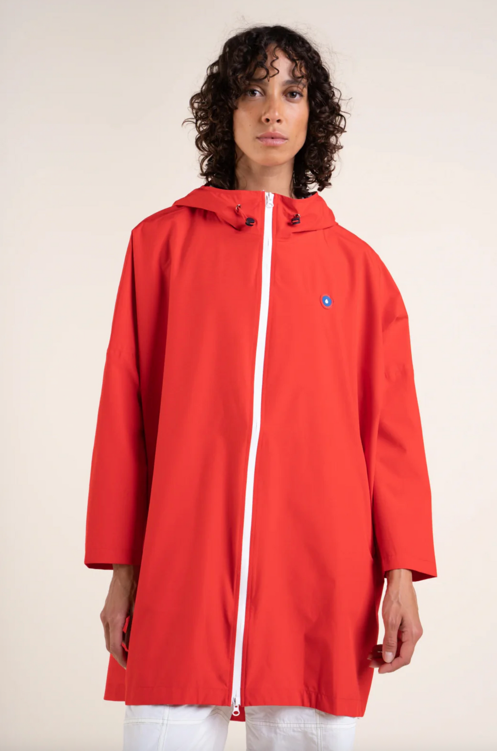 Liberté Poncho Red Unisex