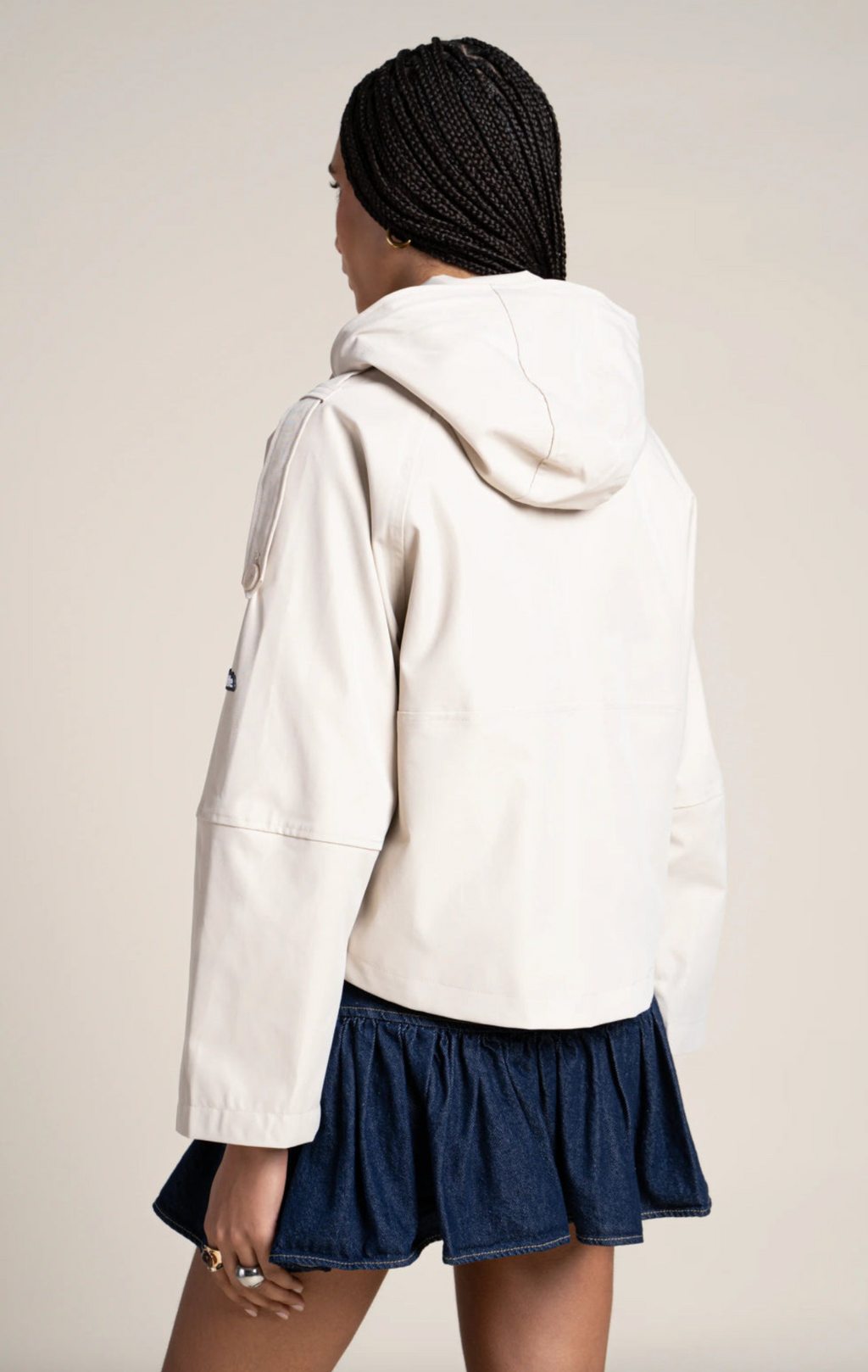 Turlerie Trenchcoat Ecru