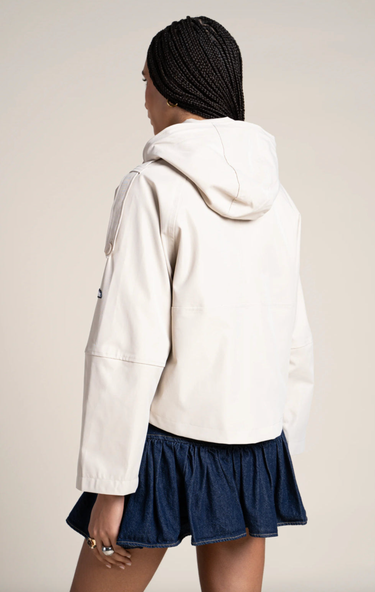 Turlerie Trenchcoat Ecru