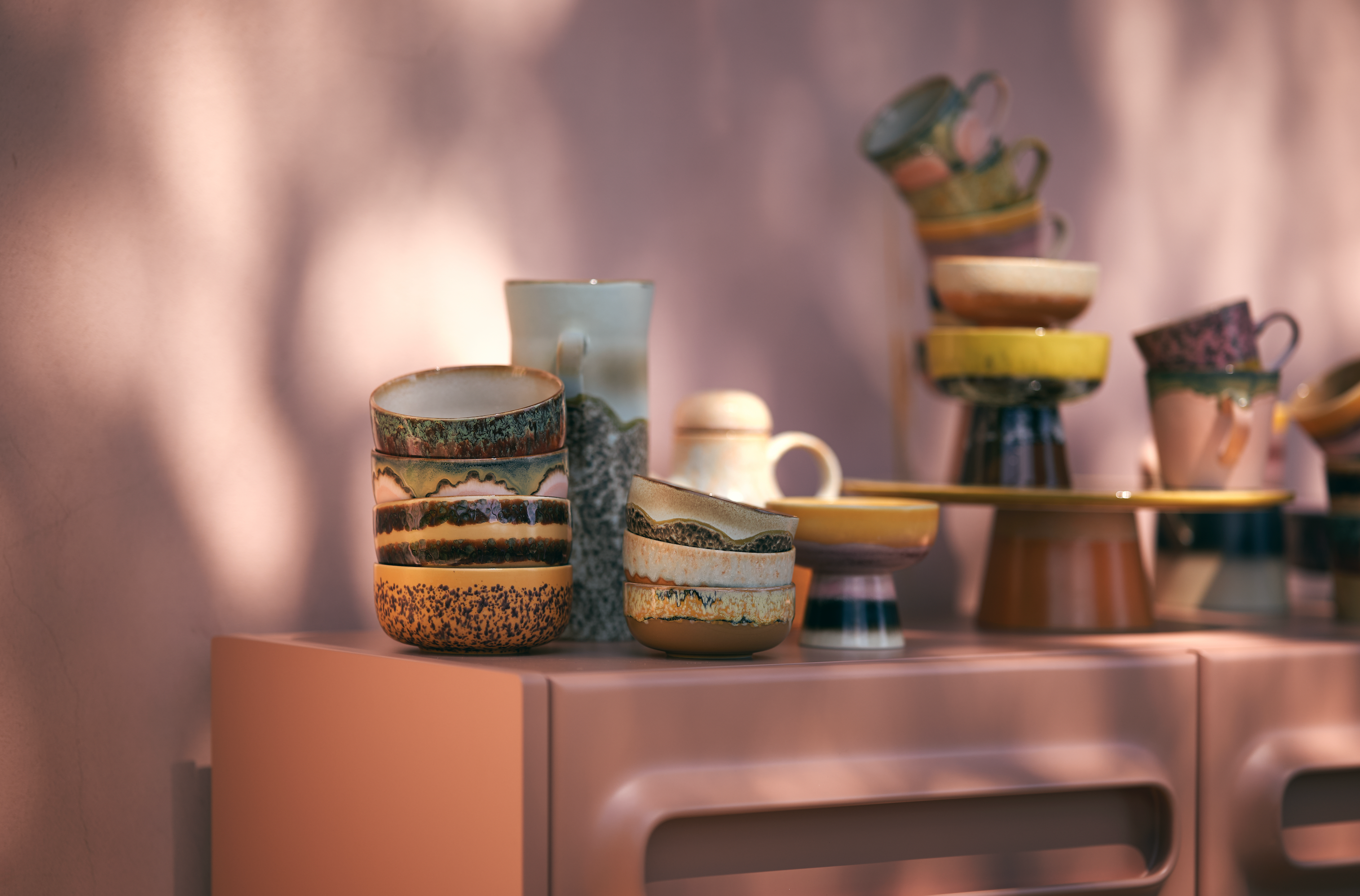 70s Dessert Bowls Harbour Set/4