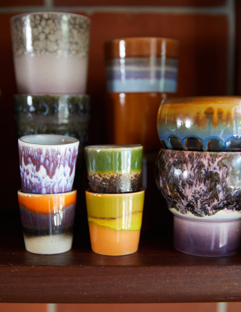 70s Egg Cups Island Set Of 4