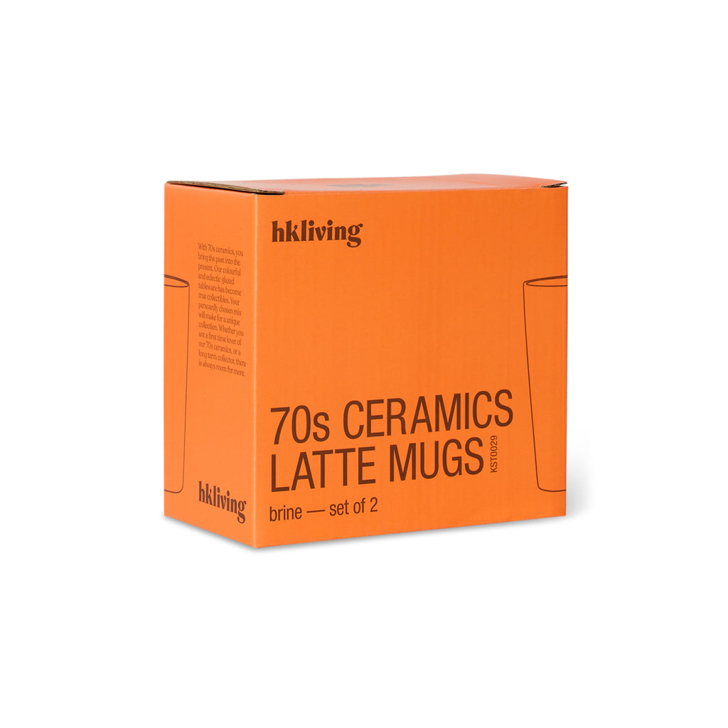 Latte Mug Brine Set/2