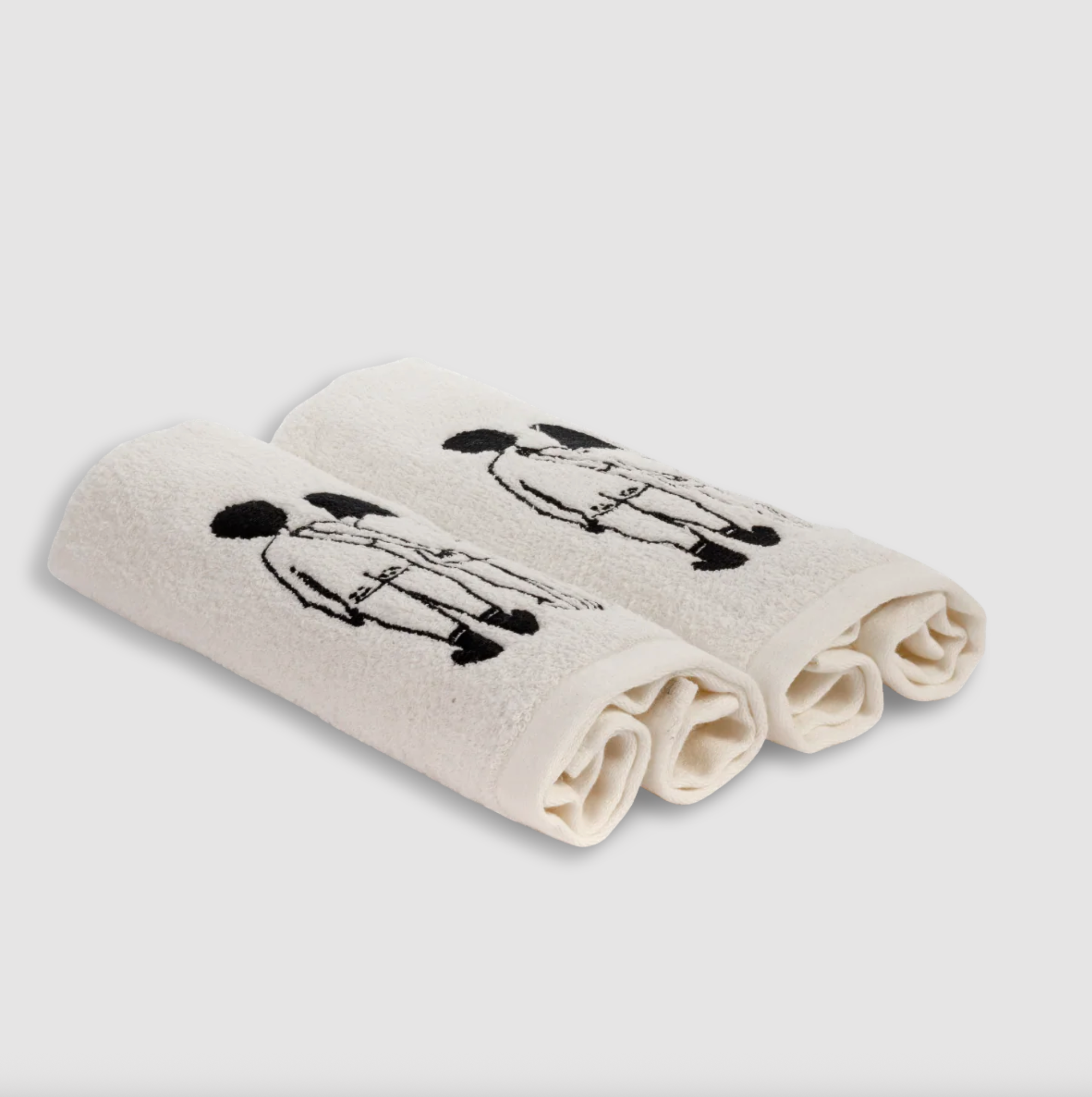 Gastendoek Naked Couple Back Set 2