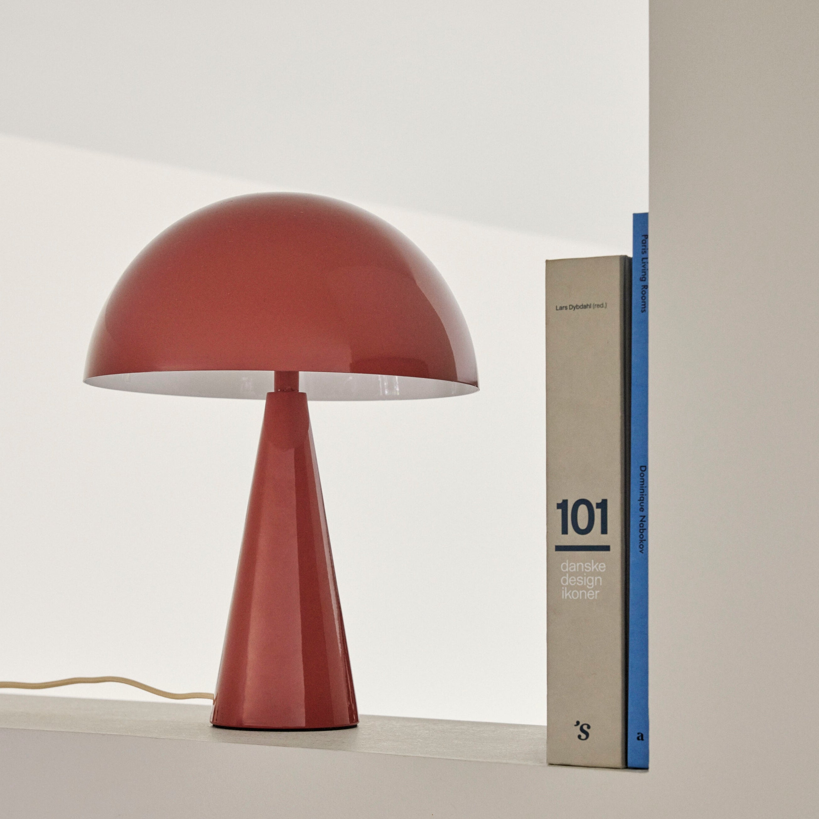 Mush Table Lamp Red