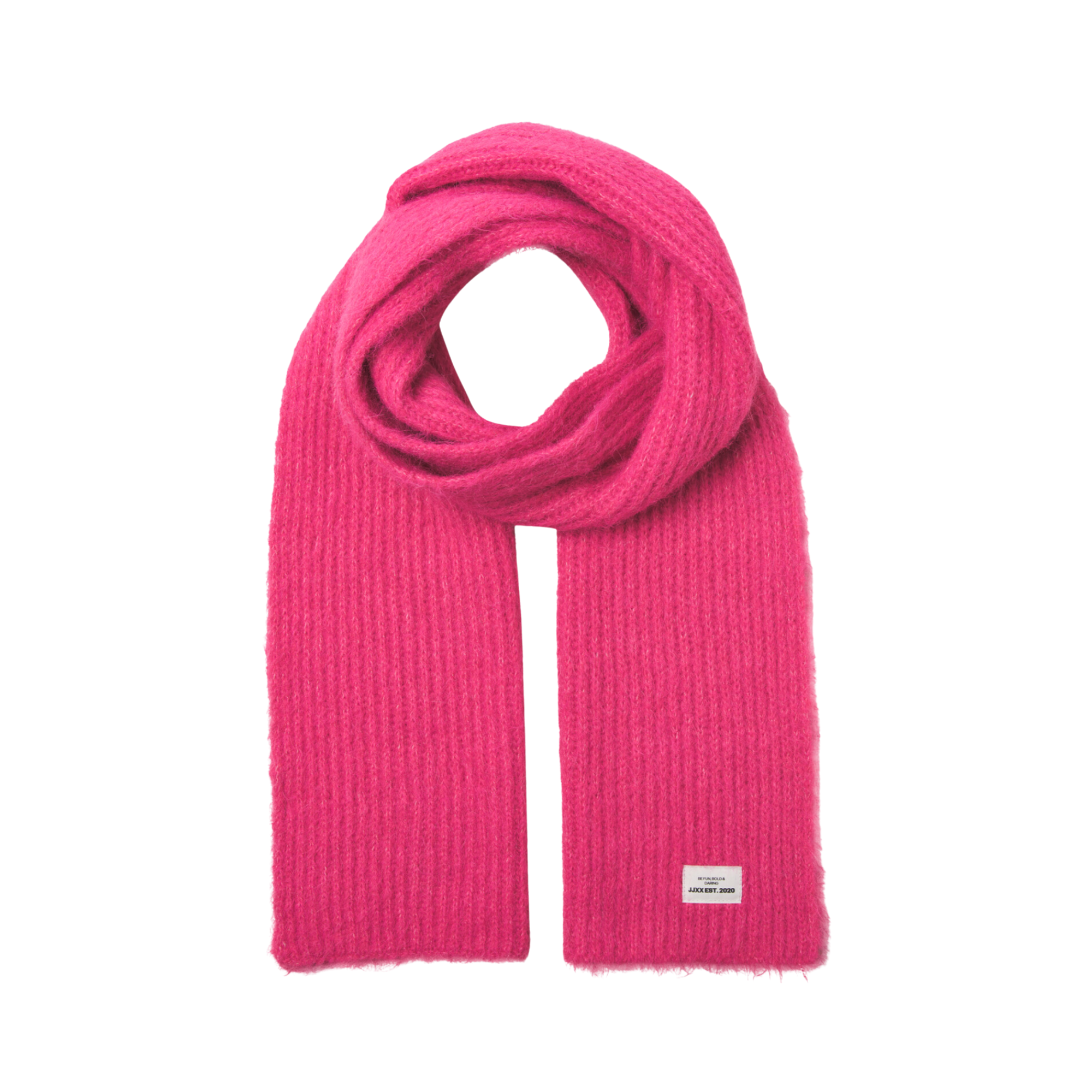 Muts en Sjaal Set Fuchsia