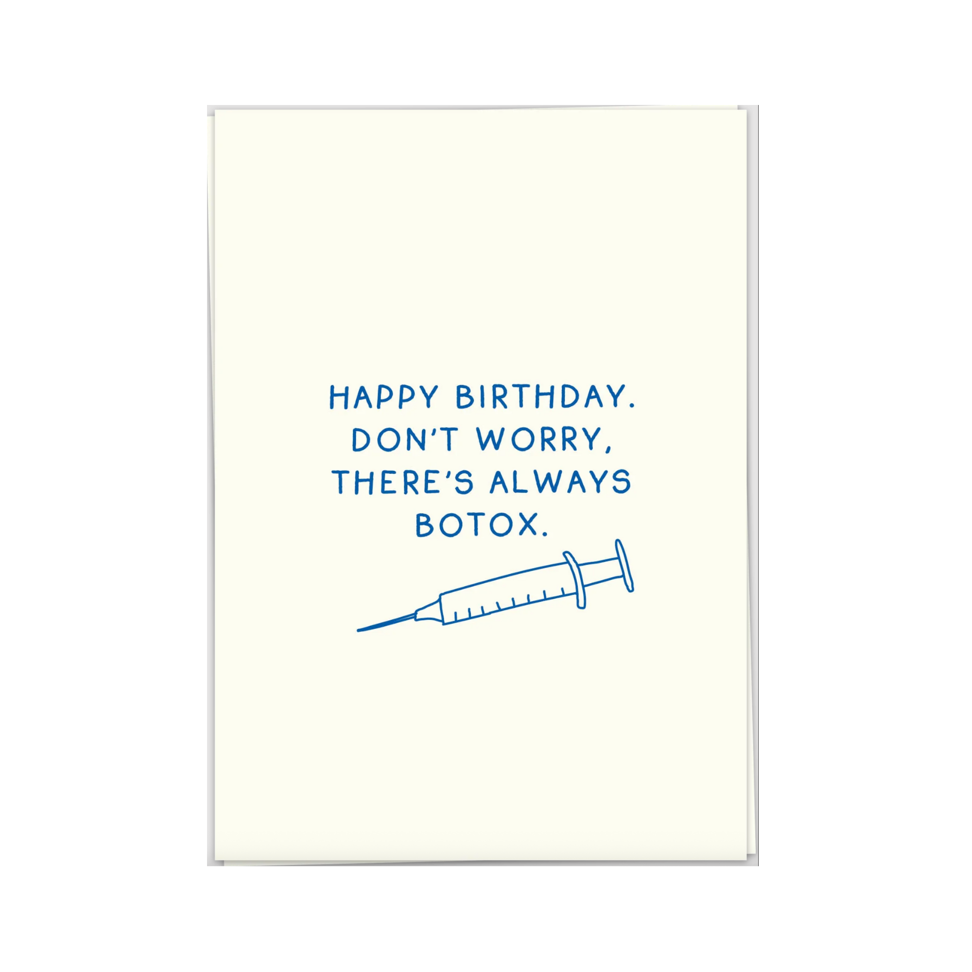 Always Botox Wenskaart