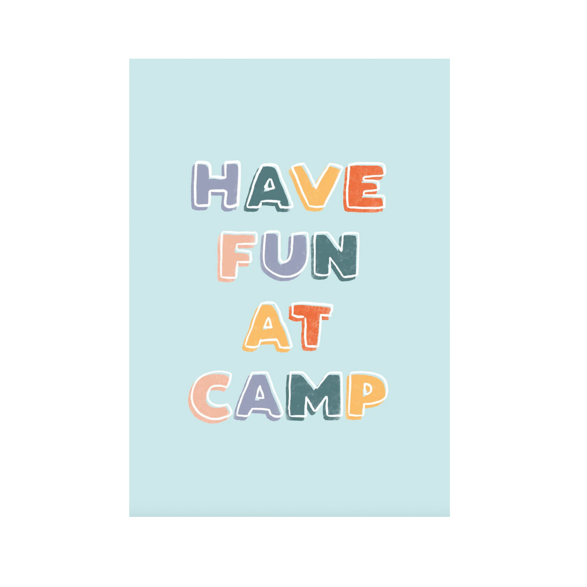 Have Fun At Camp Wenskaart