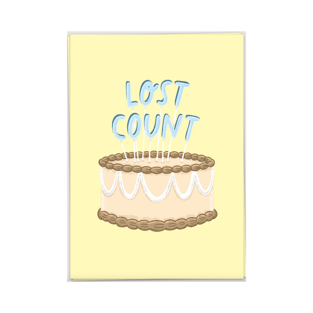 Lost Count Wenskaart