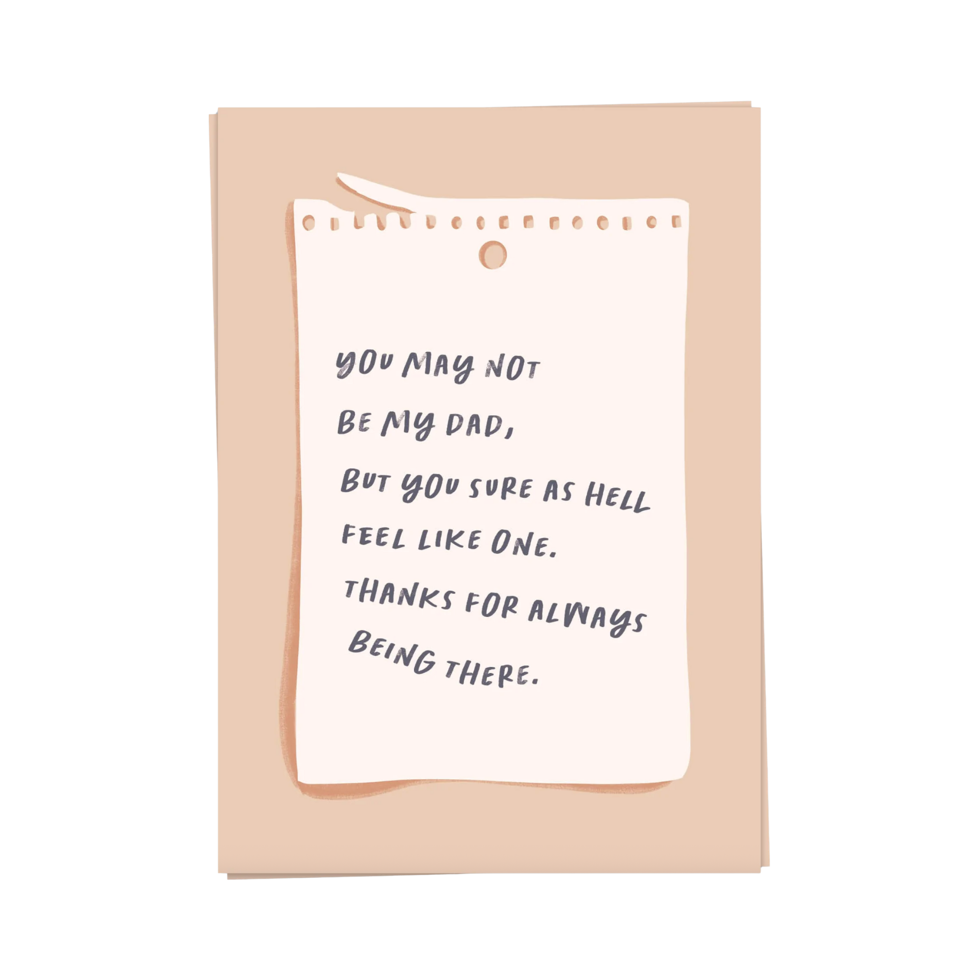 May Not Be Dad Wenskaart
