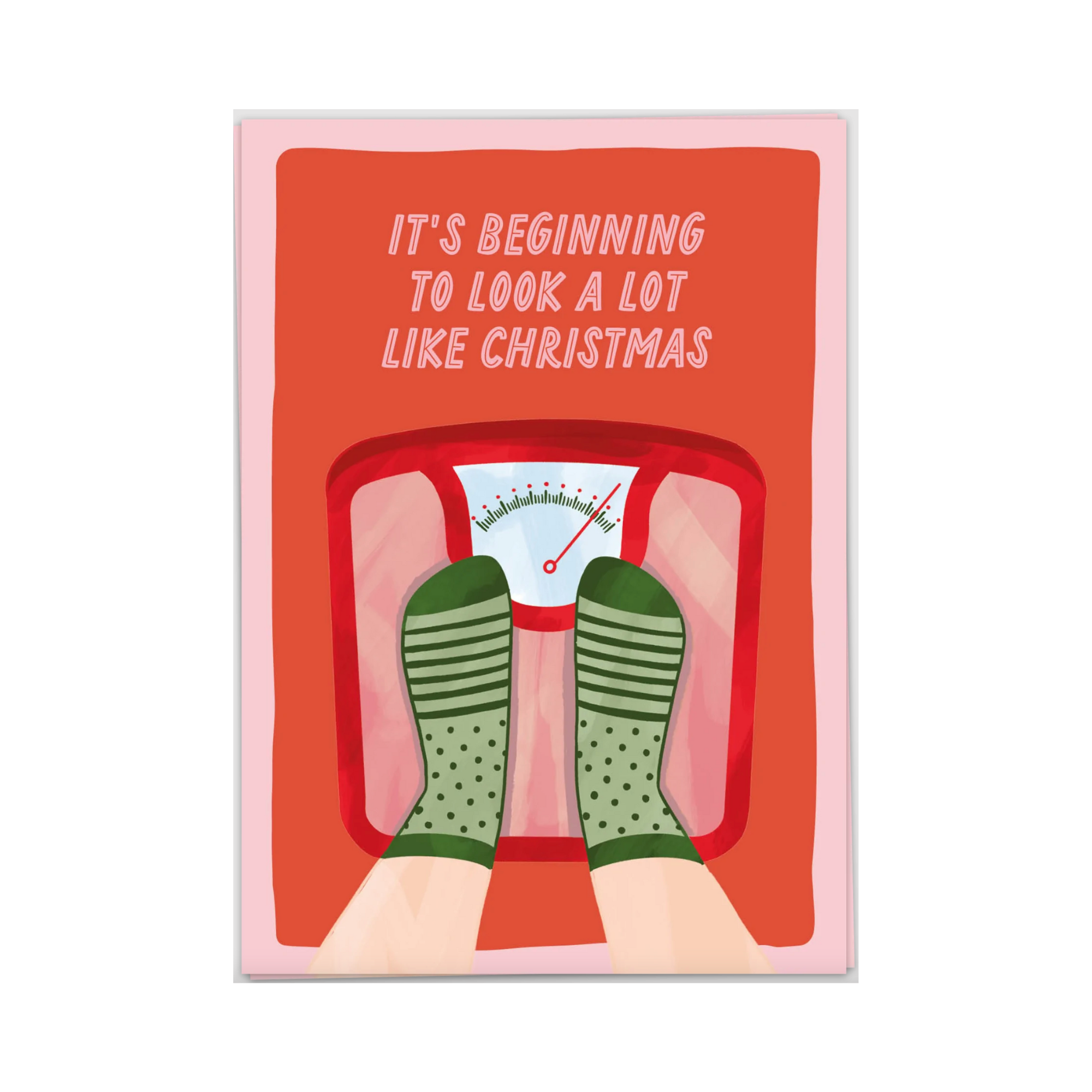 Scale Christmas Wenskaart