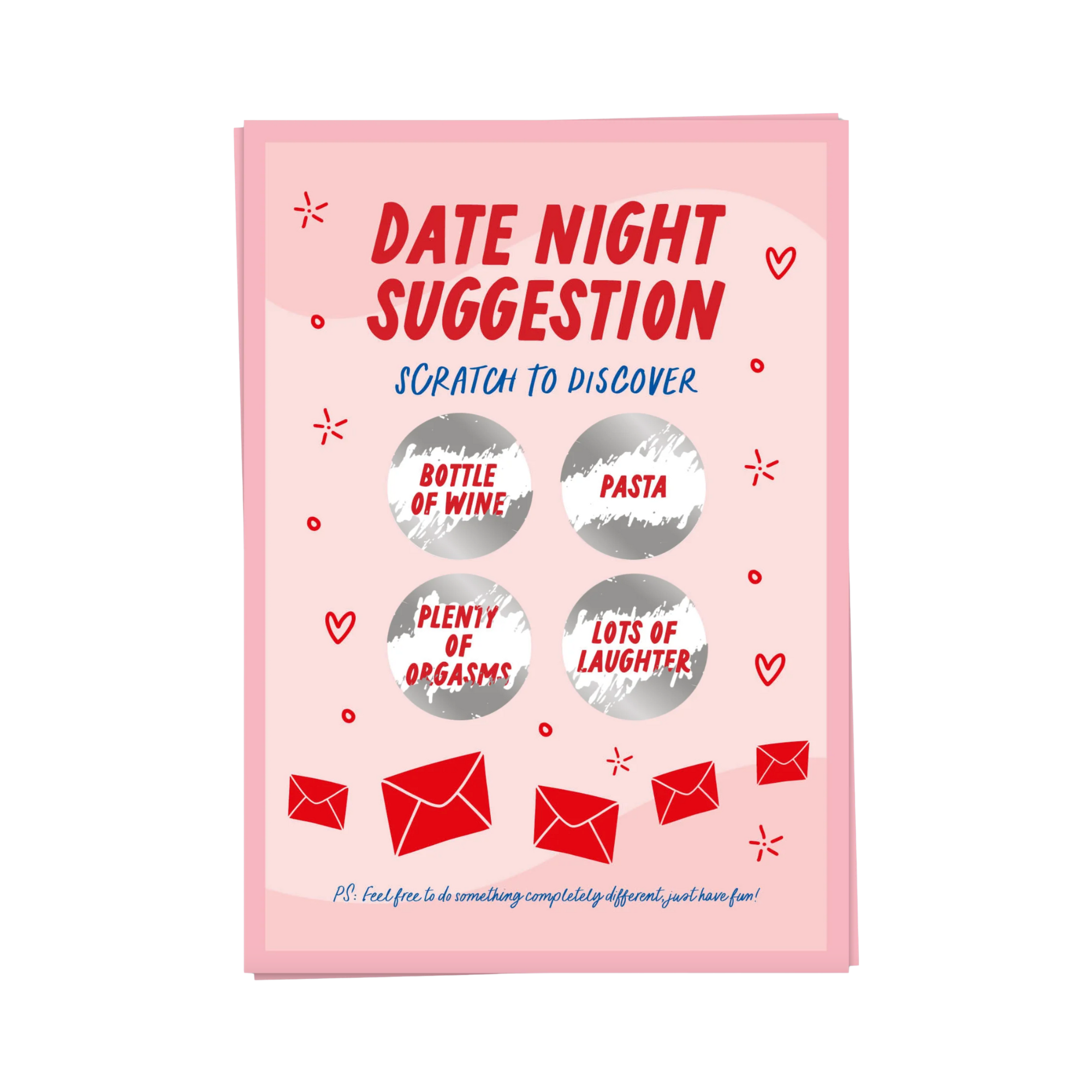 Scratch Date Night Wenskaart