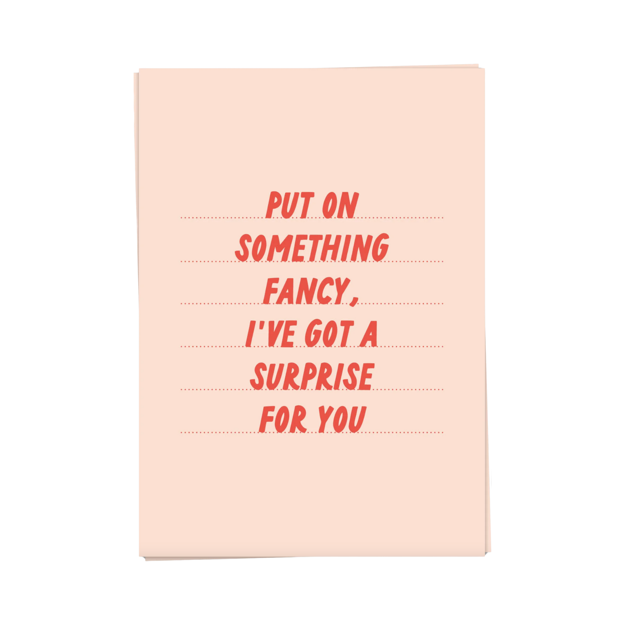 Something Fancy Wenskaart