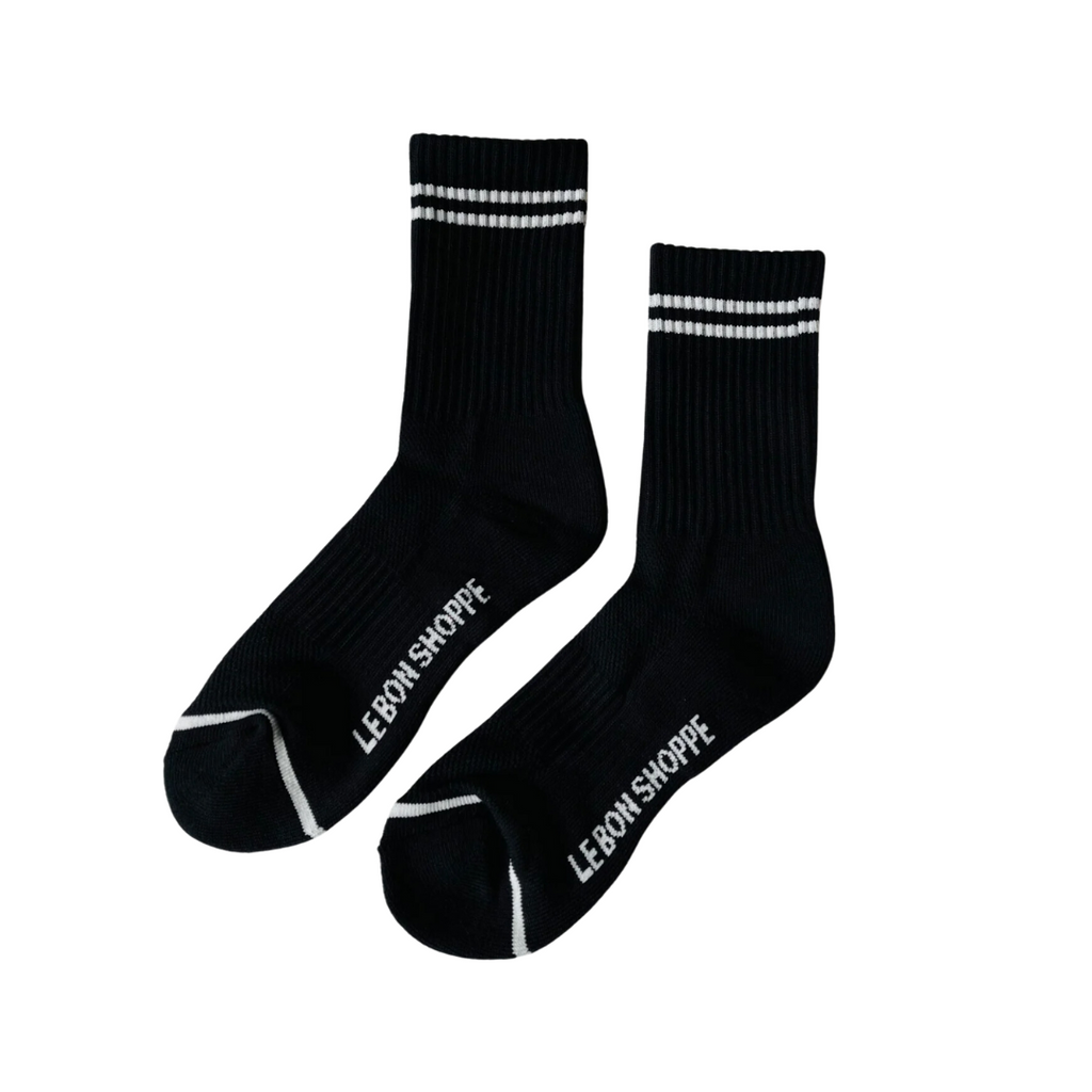 Boyfriend Socks Noir