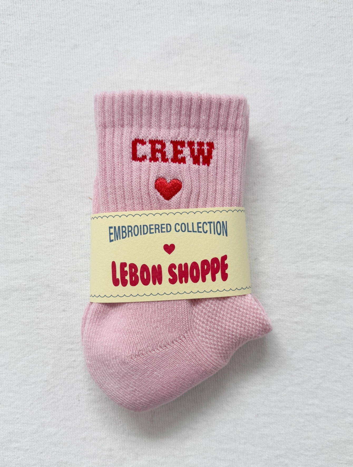 Crew Socks Pink