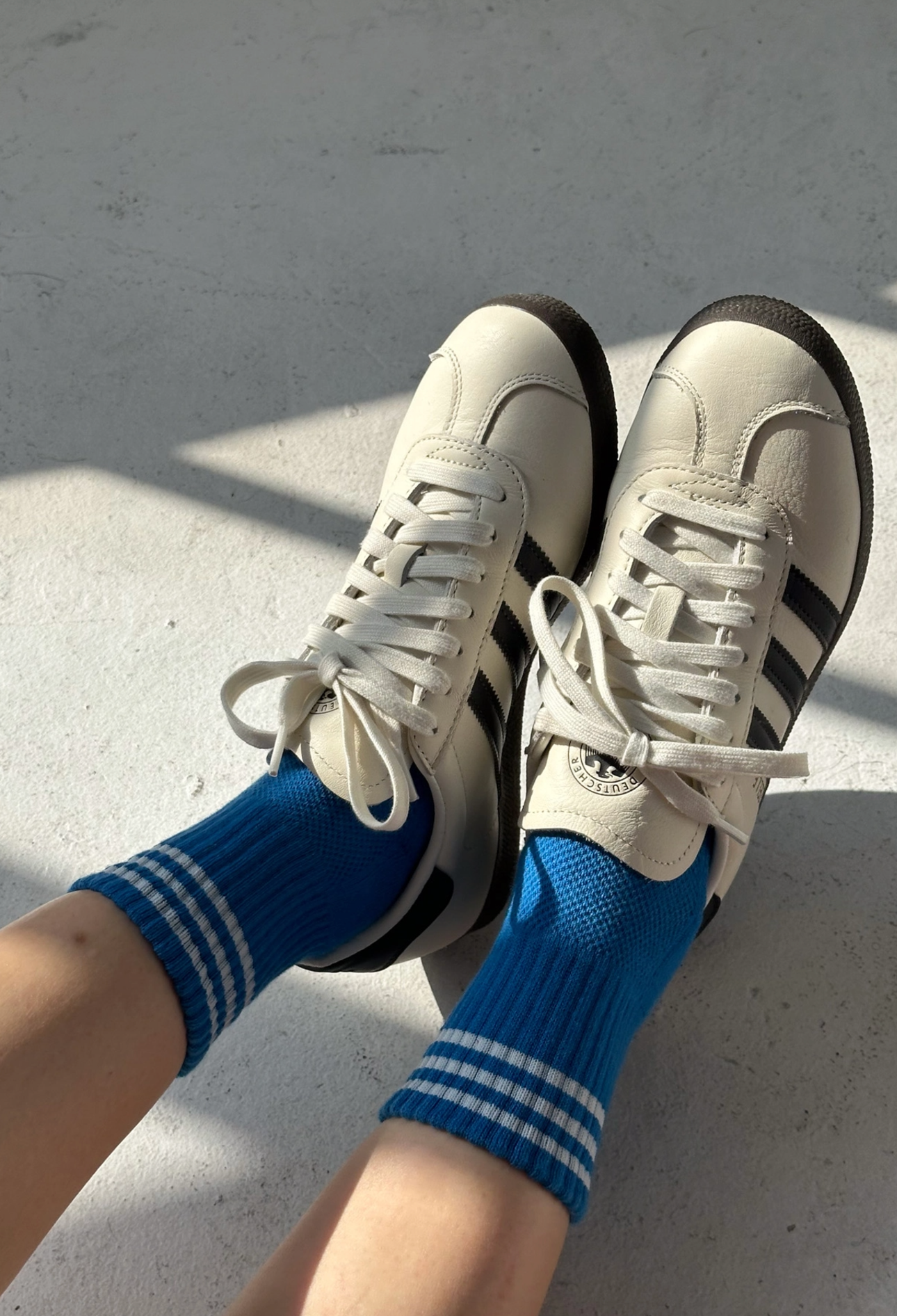 Girlfriend Socks Royal Blue