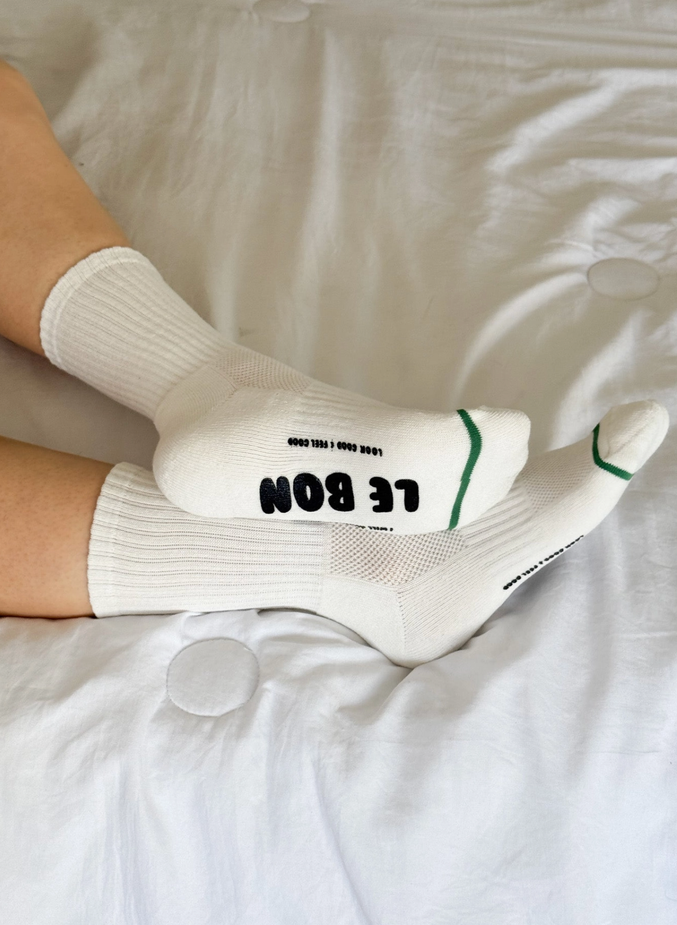Hugger Socks White