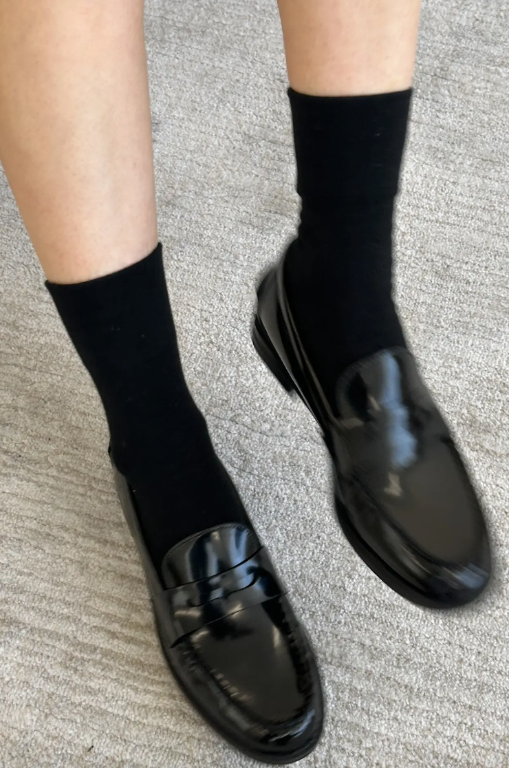 Sneaker Socks True Black