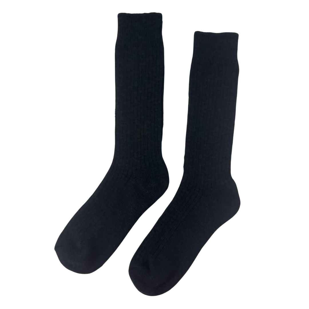 Cottage Socks Black