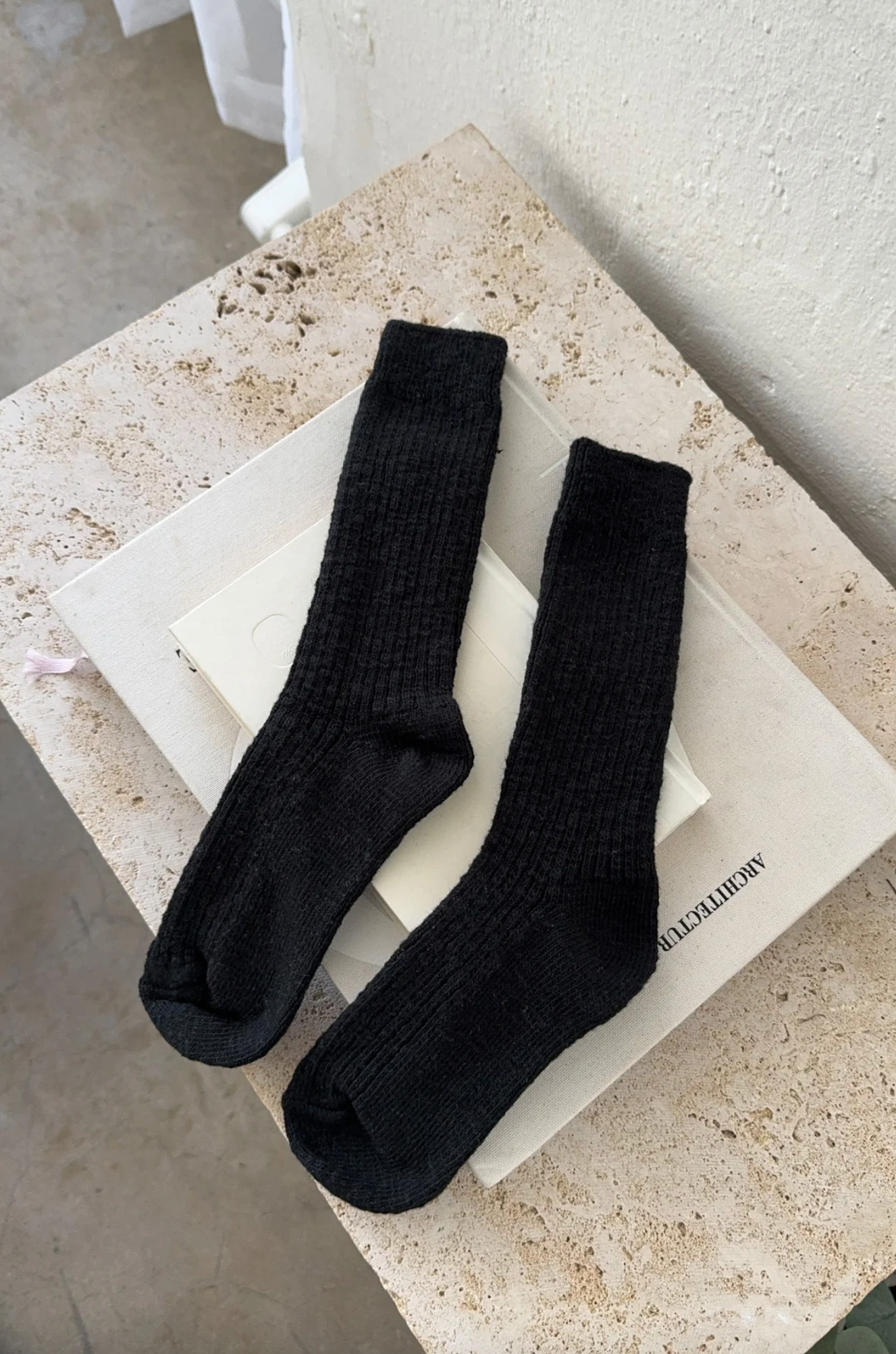 Cottage Socks Black