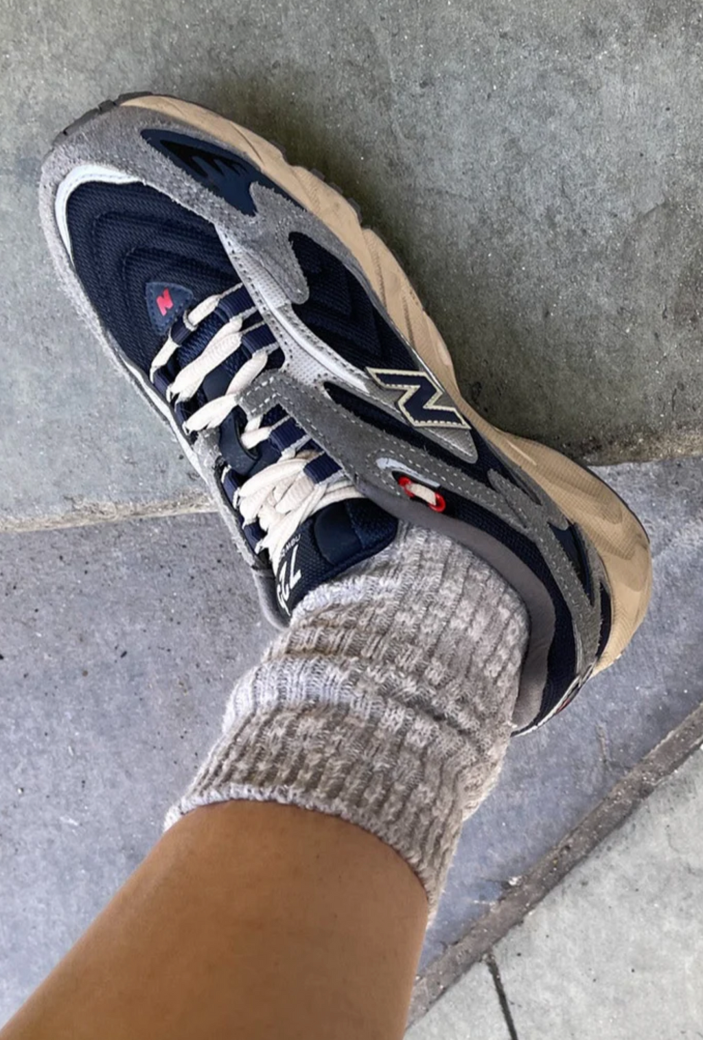 Cottage Socks Ht Grey