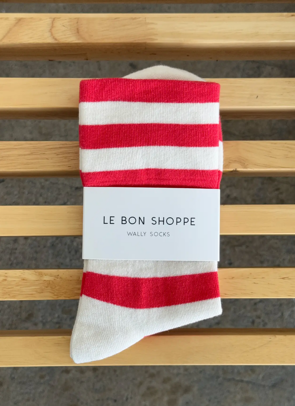 Wally Socks Red Stripe