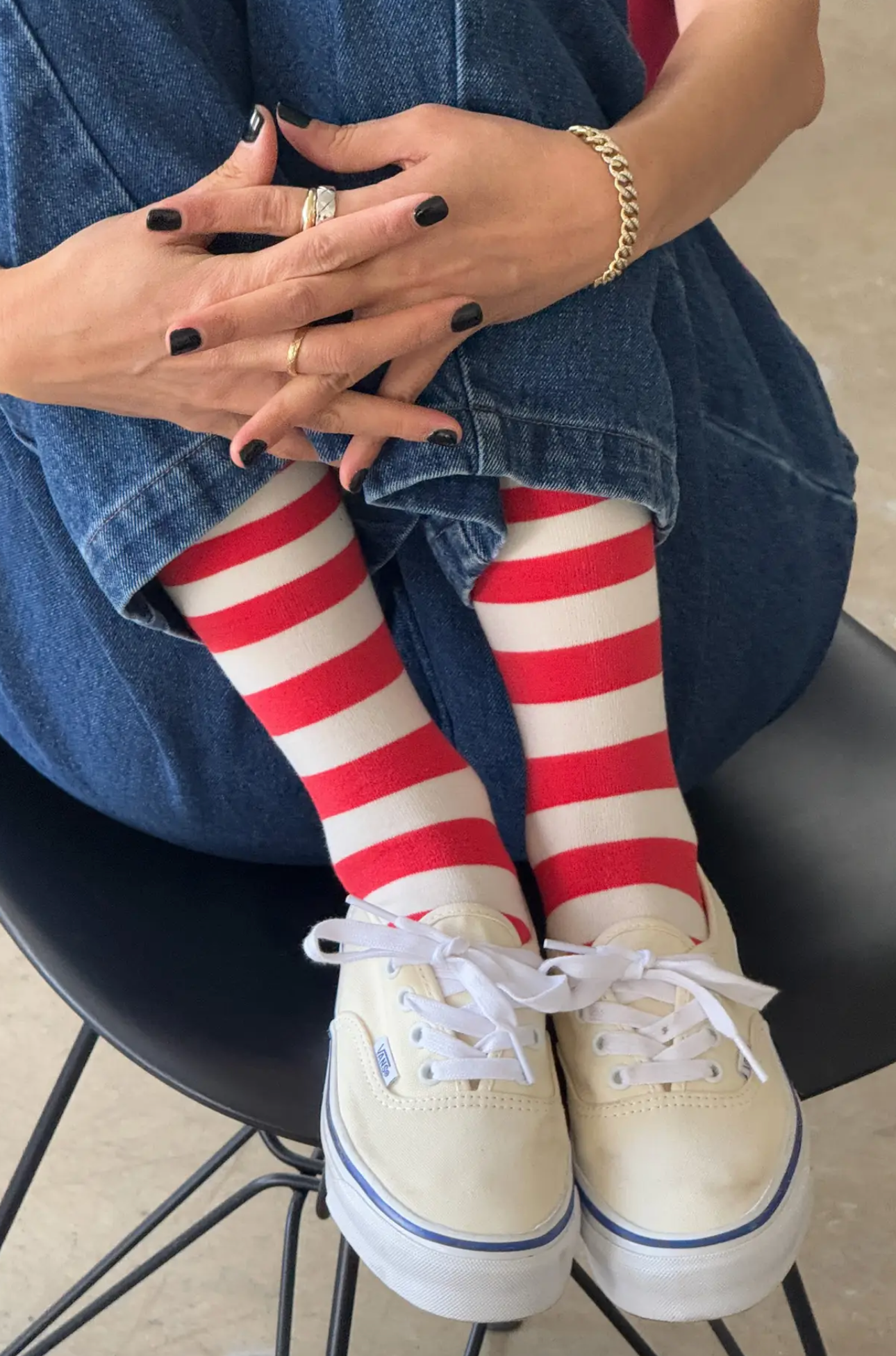 Wally Socks Red Stripe