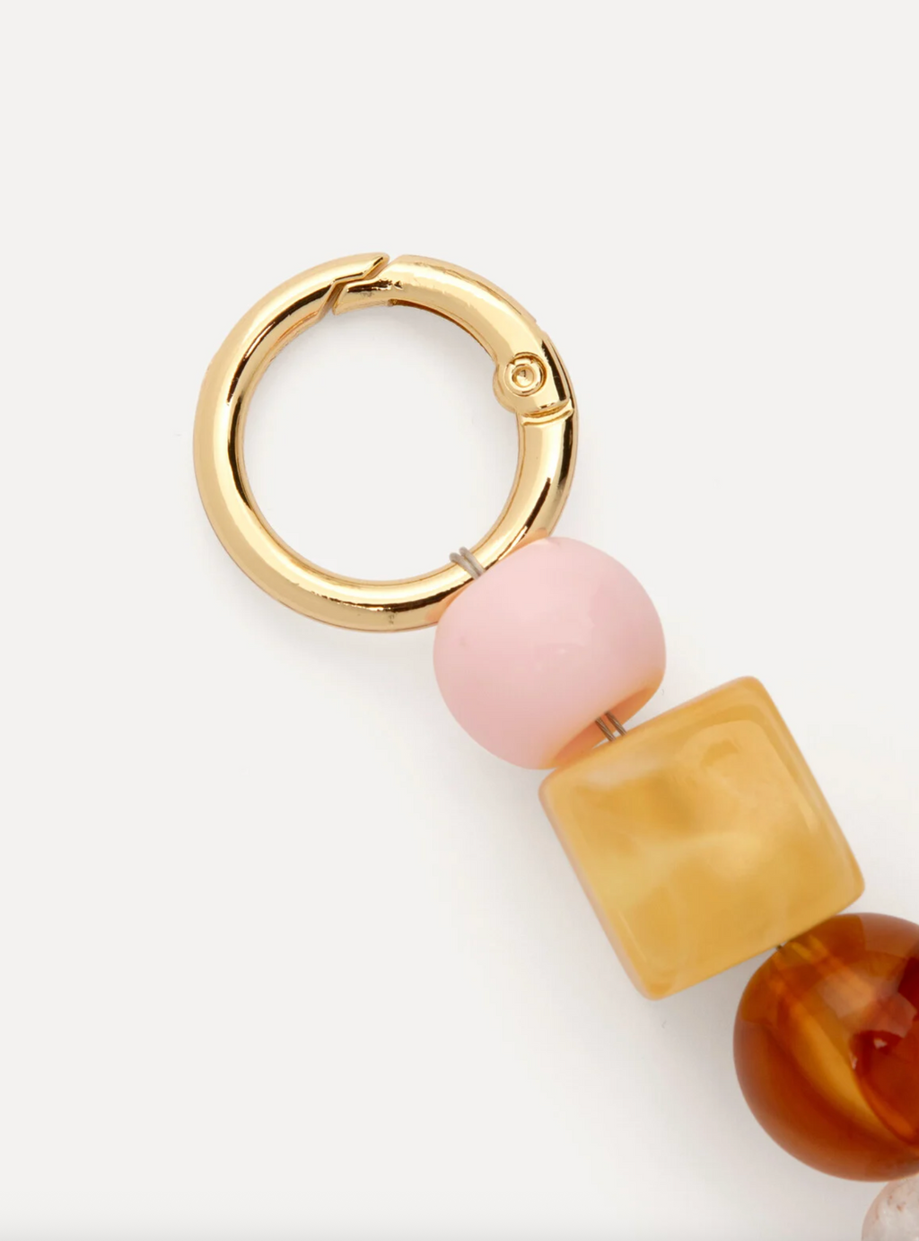 Bag Charm Pastel Stenen